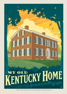 My Old Kentucky Home Postcard