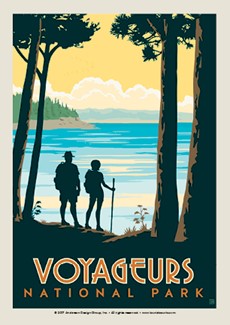 Voyageurs Hikers | Postcard