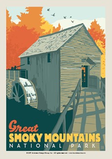 Great Smoky Cable Mill Postcard