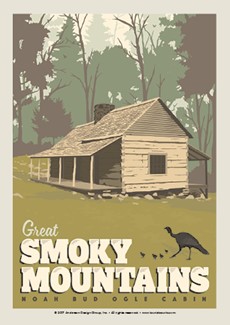 Great Smoky Noah Bud Ogle Cabin | Postcard
