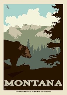 MT Mountain Bear | Postcard
