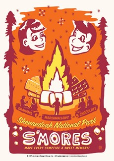 Shenandoah Smores | Postcard