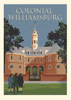 Colonial Williamsburg Capitol Postcard