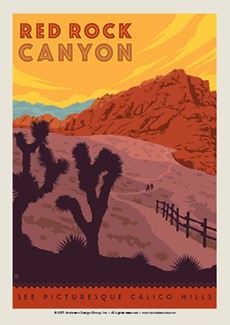 Red Rock Canyon Postcard