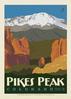 Pikes Peak, CO | Postcard