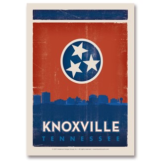 State Flag Knox Skyline | Postcards