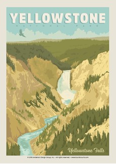 Yellowstone Grand Canyon of the Yellowstone | Postcards