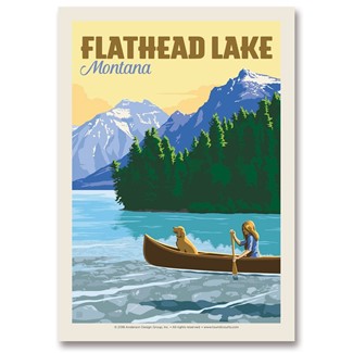 MT Flathead Lake | Postcards