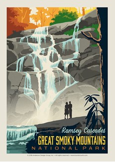 Great Smoky Ramsey Cascades | Postcards