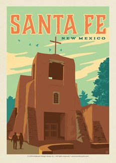 NM Santa Fe Postcard