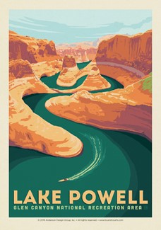 AZ/UT Lake Powell | Postcard