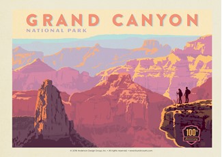 Grand Canyon 100th Anniversary Horizontal | Postcard