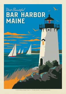 Visit Beautiful Bar Harbor | Postcards
