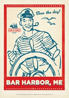 Seas the Day Bar Harbor | Postcards