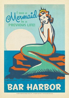 Mermaid Queen Bar Harbor | Postcards