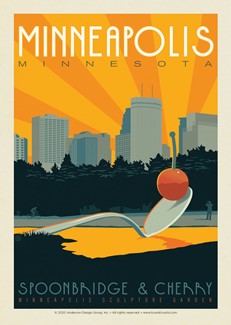 Minneapolis MN Postcard