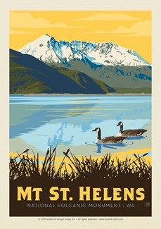 WA, Mount St. Helens | Postcards