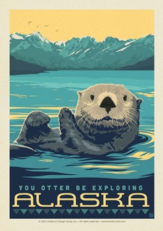 AK Otter | Postcard