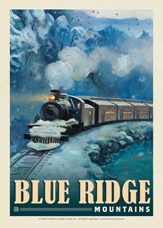 BRM Railroad Postcard