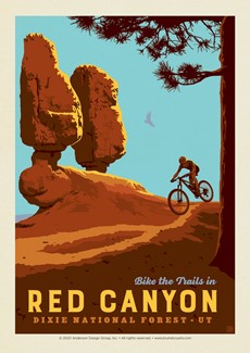 Red Canyon UT Mountain Biking | Postcard