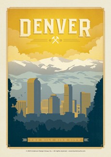 Denver CO | Postcard
