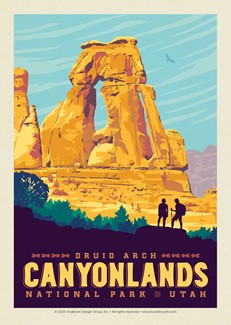 Canyonlands Druid Arch | Postcard