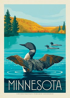 MN Loon | Postcard