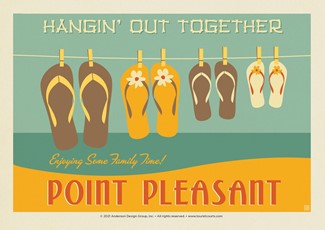 Point Pleasant Beach Hanging| Postcard