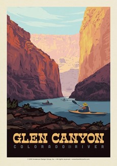 Glen Canyon CO River | Postcard