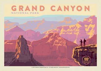 Grand Canyon NP 100th Anniversary Landscape | Postcard