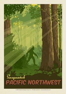 Sasquatch PNW | Postcard