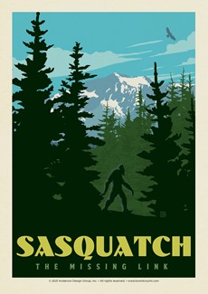 Sasquatch | Postcard