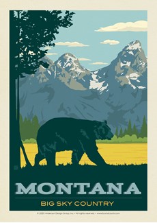 MT Bear | Postcard