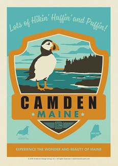 Camden Emblem Print Postcard