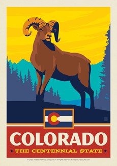 CO State Pride | Postcard