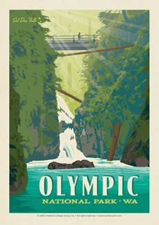 Olympic NP Sol Duc Falls | Postcard