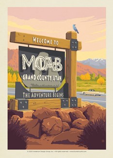 Moab UT | Postcard