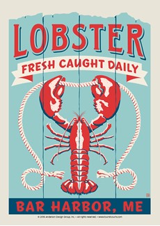 ME Lobster Bar Harbor | Postcards
