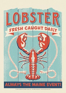 Lobster ME Event Postcard