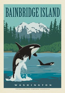 Bainbridge Island, WA Postcard