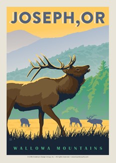 Joseph Oregon Wallowa Mountains Postcards | Postcards