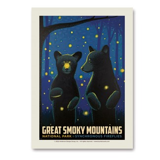 Great Smoky Mountains Firefly Cubs | Vertical Sticker