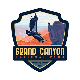 Grand Canyon NP Condors | Emblem Sticker American Made