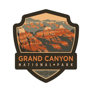 Grand Canyon NP Sunrise | Emblem Sticker American Made