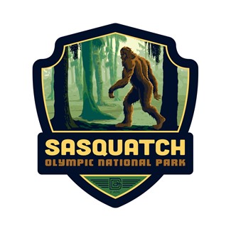 Olympic's Sasquatch Emblem Sticker