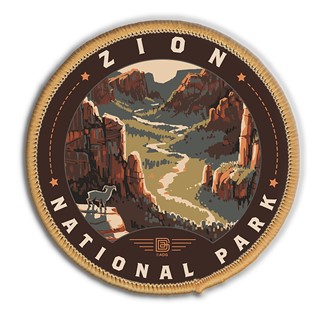 Zion NP 100 Woven Patch | Woven Patch