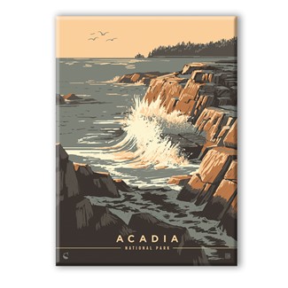 Acadia NP Secrets of the Sea Magnet | American Made Magnet