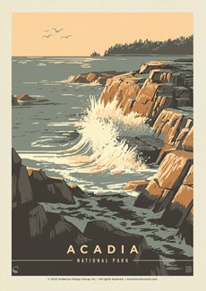 Acadia NP Secrets of the Sea | Postcard