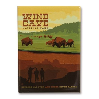 Wind Cave Magnet | Made in the USA