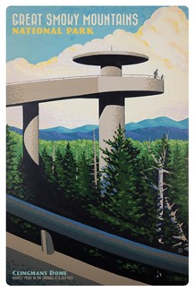 GSM NP Clingmans Dome Magnetic PC